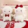Wedding Sheep Plush Pair: Cute Couple In Dress for Bed Decoration & Gifts