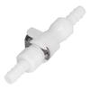 2 Piece Plastic Quick Connector Check Valve Tube Fitting Fast Hose Connector  Beer Brewing