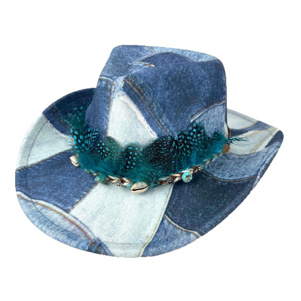 Western Retro Cowboy Hat Travel Vacation  Hot Sale Jazz Hat Ethnic Style Fashion Street Hat