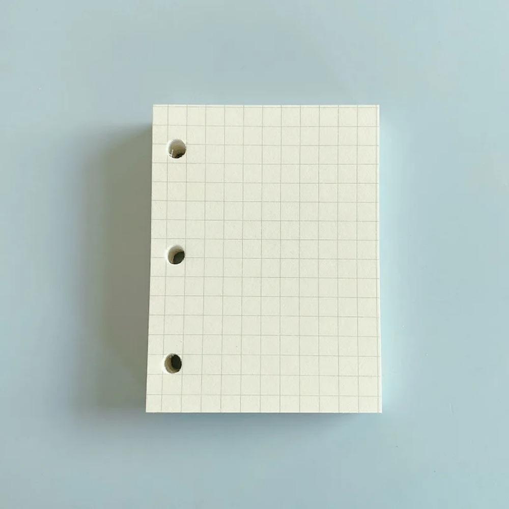 3 Holes Loose-leaf Refill Notebook Cover Mini File Folder Hand Account Diary Ring Binder Inner Pages Diary Book