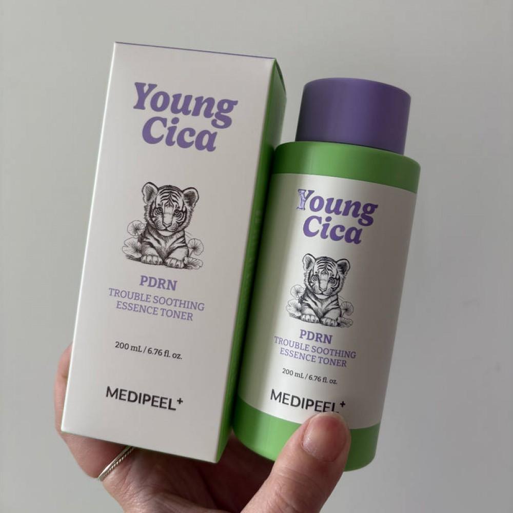 MEDIPEEL Young Cica PDRN Trouble Soothing Essence Toner 200ML/ Soothing, Moisturizing, Korean Cosmetics, Kbeauty