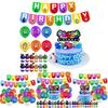 Cake Balloon Game Cupcake Topper Banner Birthday Party Decor Supplies