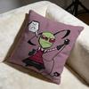 Fashion IInvader Zimful Cushion Cover Soft Decorative Pillow Case Suitable for Bedroom Sofa Car Travel Use