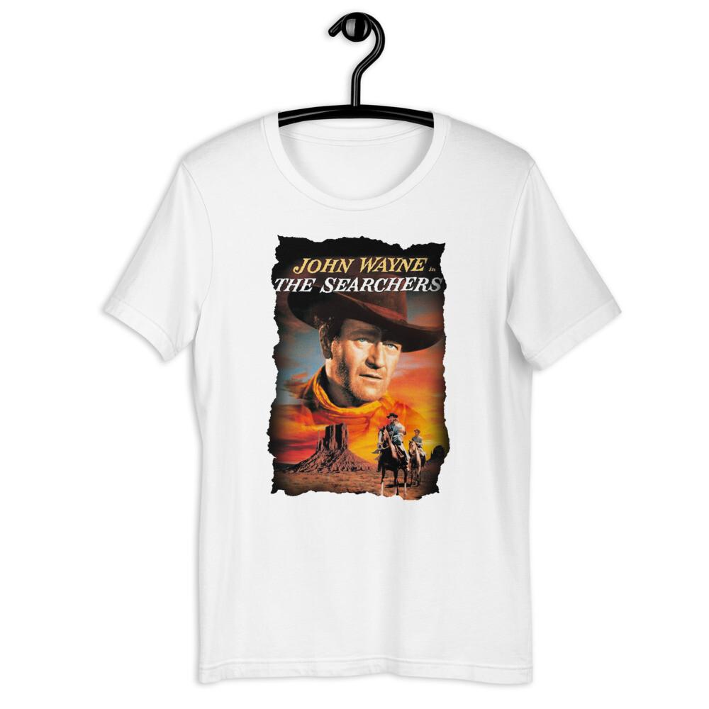 THE SEARCHERS John Wayne Tee Shirt Short-Sleeve Unisex T-Shirt Unisex T-Shirt