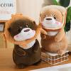 Kawaii Otter Plüschtier Lieblicher Otter Verwandelt sich in Dinosaurier Hase Einhorn Stoffpuppe Weiches Cartoon Tier Kissen Geburtstagsgeschenk