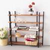 1/12 Dollhouse Simulation Bookshelf Five-Layer Storage Rack Model Doll Home Miniature Display Stand Furniture Decor Toy