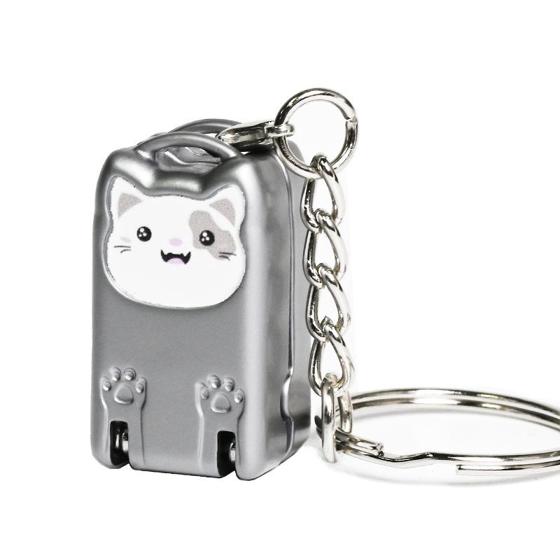 1pc Cute Small Nail Clippers with Storage Stainless Steel Compact & Portable Nail Trimmer with Blade Angle Durable Manicure Tool