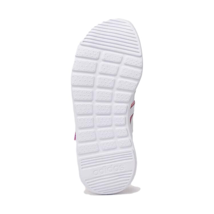 Adidas Neo Lite Racer 3.0 Slip Resistant Abrasion Resistant Low top Kids Lifestyle Shoes Pink White Kids' ID3398