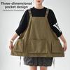With Pockets Work Apron Water-Resistant Fabric Waist Apron Durable Bib Apron  For Bakery