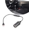 USB 5V To 5/9/12V Power Converters Cable With Car Socket Connectivity For Electronic Devices Like DashCam And Fan