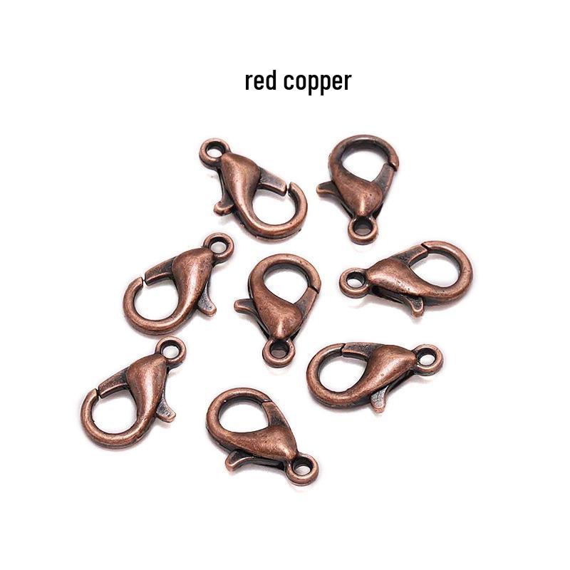 Gör-det-själv Handgjort Legerings Hummerlås Set: Armband, Halsband, Nyckelringskopplingar - 50-pack