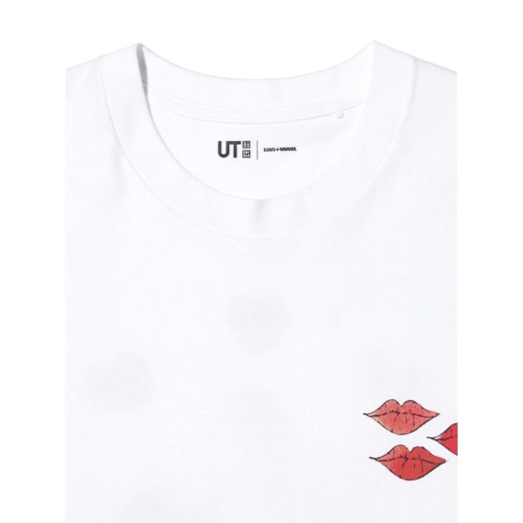 T-shirt KAWS x Uniqlo Warhol UT Graphic Red White