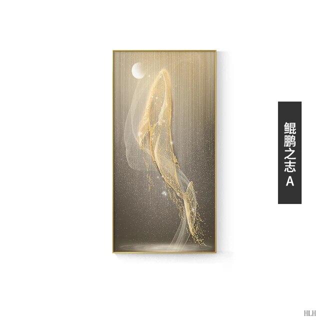 

Абстрактная картина с дельфинами на холсте, принт, современная морская жизнь, животное, украшение для дома, гостиная, спальня, картины, настенные художественные плакаты 21*30cm