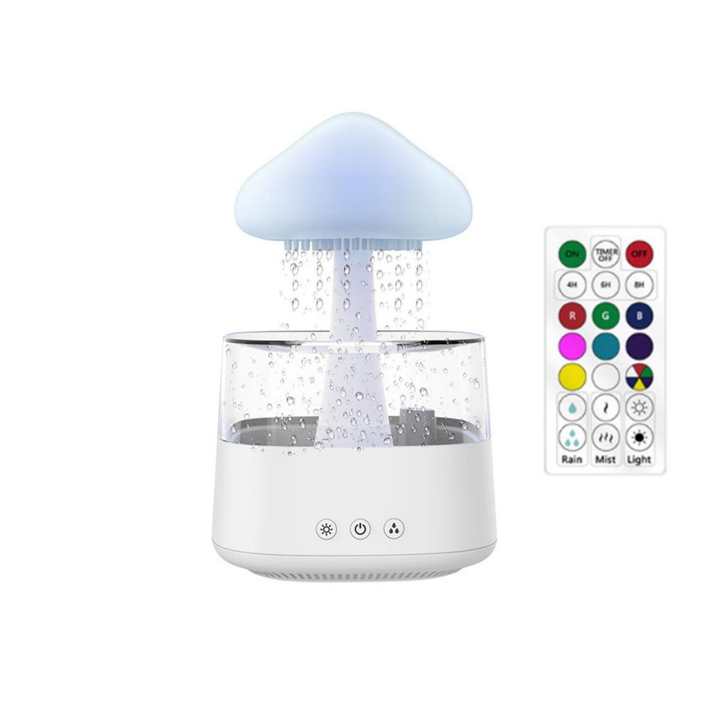 10W Sleep Aid Aromatherapy Machine Humidifier 7 Colors 36dB Low Noise Aroma Essential Oil Diffuser Night Light For Home Office Bedroom