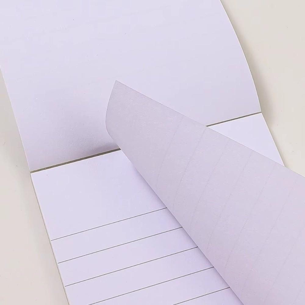 5 psc 30 Sheets A7 Note Pads Blank Wired Notebooks Stationery Writing Slabs Student