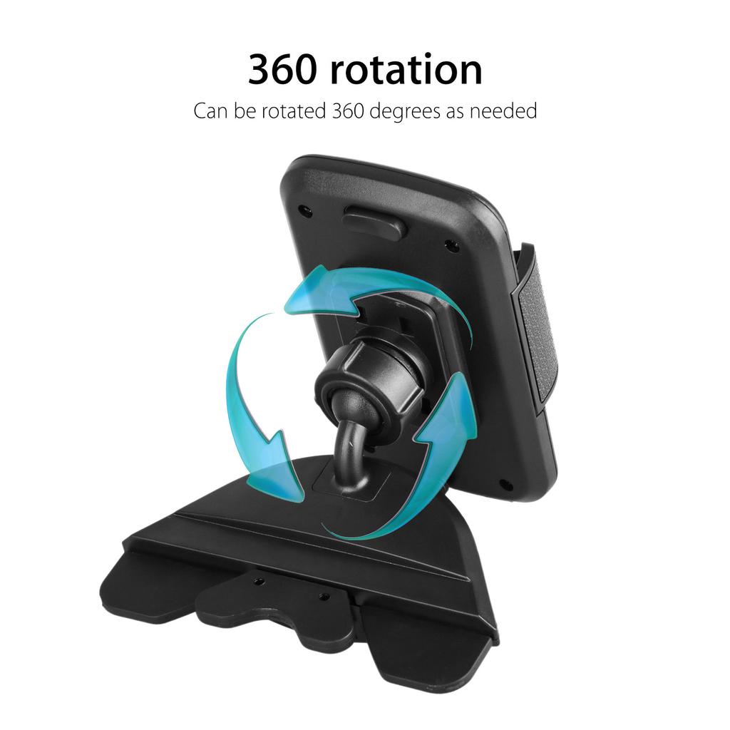 Car Phone Holder Mount Universal Car Phone Holder CD Slot Mount Thick Cases Friendly CD Player Car Cell Phone Holder