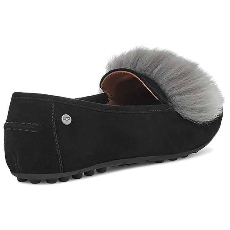 UGG California Loafer Kaley Wisp Ts 'Black Gray' Women's 1111030TS-BCRC