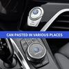 New 1/2/5/10PCS Car Badges Auto Interior Decor Logo Stickers For Volkswagen VW Jetta Polo T4 T5 T6 Sharan Touareg Gol T-Cro