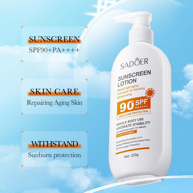 Sunscreen SADOER Clear Anti-Light Old Refreshing Anti-UV Sunscreen