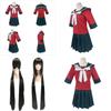 Authentic Danganronpa Harukawa Maki School Uniform Cosplay Costume Jacket Skirt Set Outfit For Women