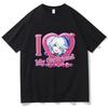 Summer Genshin Impact Furina Print Women T Shirt Harajuku 2025 New Short Sleeve T-shirt Female Fashion Casual Unisex Clothes Top