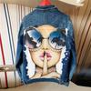 Urban girl European, American autumn and winter cross-border foreign trade casual denim jacket women's new spring and summer jacket 1493