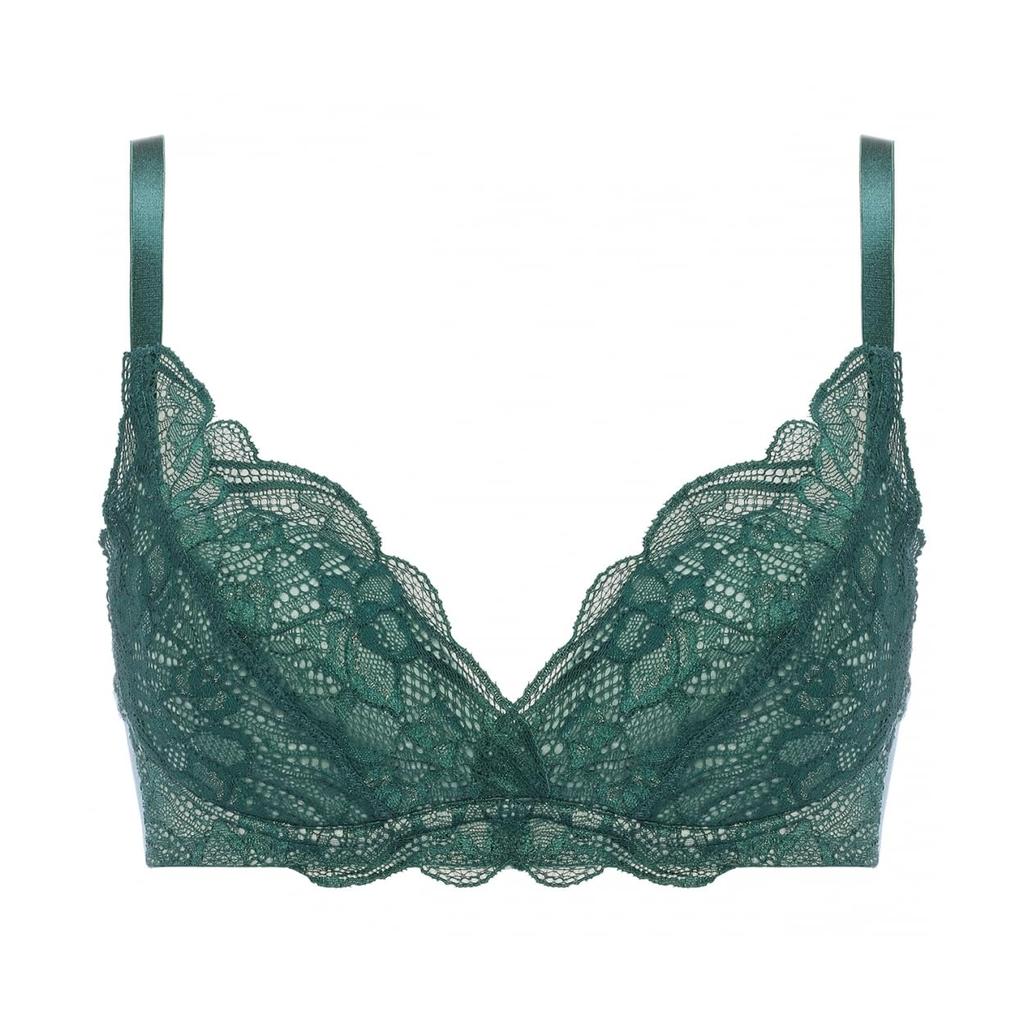 Triumph Angel Slimline 581 Wireless M010 Size B75 Bra(R) Bra, (Green),