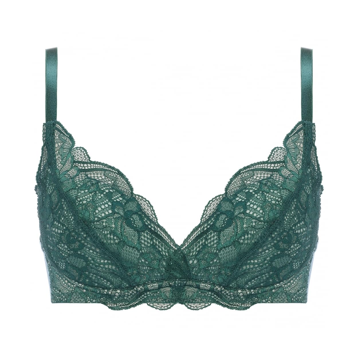 

Бюстгальтер Angel Slim Line 581 M010 Размер C80 [Triumph] Бюстгальтер(р) Без косточек (зеленый)