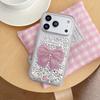 New Cute Butterfly Phone Case for For Iphone 17 13 14 1 16 Pro Max 14 1 Plus Candy Bling Bling Glitter Shockproof Protector Cover
