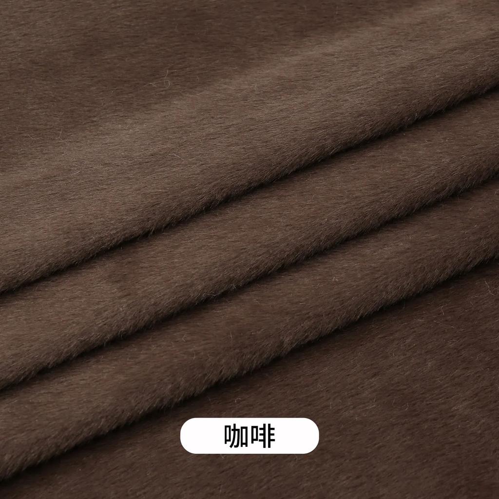 50x50cm 5mm Soft Breathable Elastic Faux Fur Fabric for Sewing Plush Toy Doll Scarf Hat Decorative Cloth Handmade DIY Fabrics