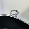 Hot Selling Classic Purple Stainless Steel Rings for  Women's Exquisite Advanced Sense Light Luxury Sweet Cool Niche