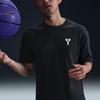 Nike T Shirts Men's Black/White Crew Neck HJ3319-010