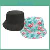 Fisherman Flamingos Print Cap Breathable Sun Protection Hat For Wear Casual