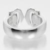 Cartier 2C Bokuruse Ring K18 White Gold/diamond #4.5(US Size) 9.27g Women Used
