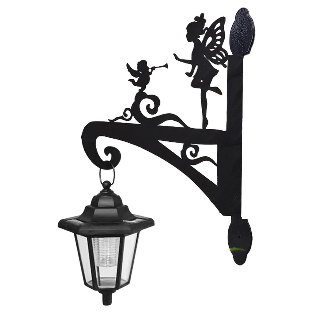 

Solar Garden Light 600mAh Balcony Ambient Lamp Bird Feeder Wind Chime IP55 Waterproof Solar Wall Hanger Lantern for Yard Balcony