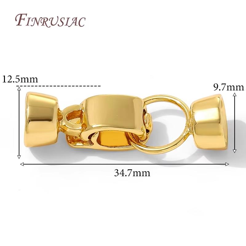 3 Stile 18 Karat Vergoldete Mehrreihige Perlenverschlüsse Für Halskettenherstellung, Armbandverschluss-Verbinder Für Schmuck-DIY-Zubehör