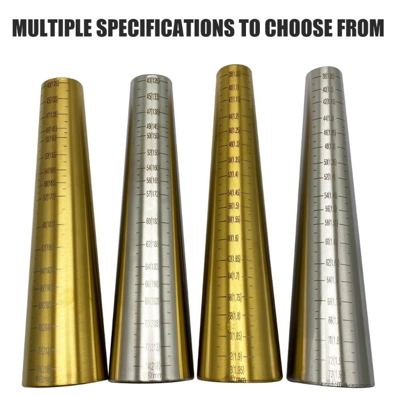 Präzisionswaage Armband Dorn Armreif Maßband Metallstruktur Geeignet für genaue Messung und Handwerk bei der Schmuckherstellung