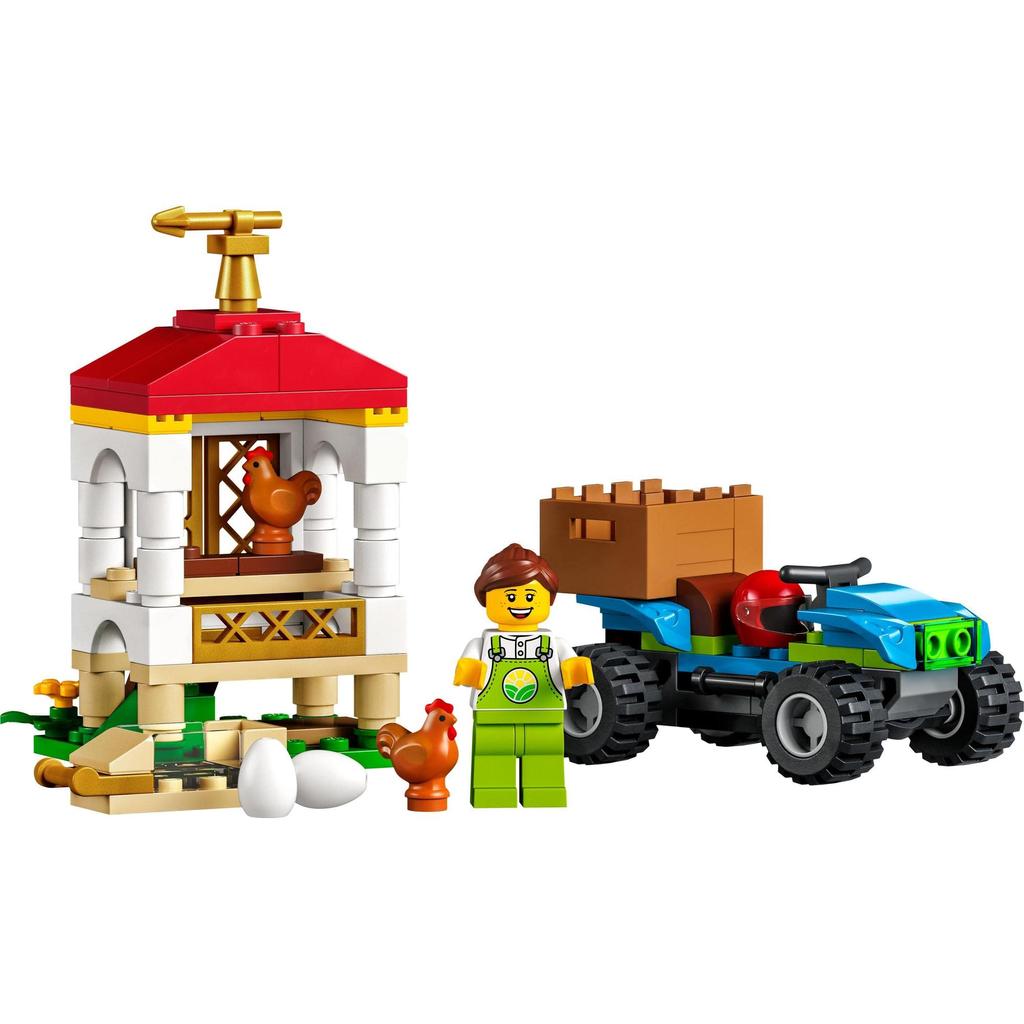 LEGO City Chicken Coop 60344 Toy Block Present Animal Boys Girls Ages 5+