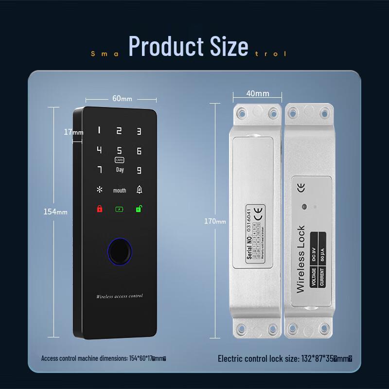 Realand ZD-W202 Wireless Fingerprint Access Control System