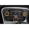 For Dodge Challenger 2015-2023 Golden Alloy Center Console AC Switch Knob Ring