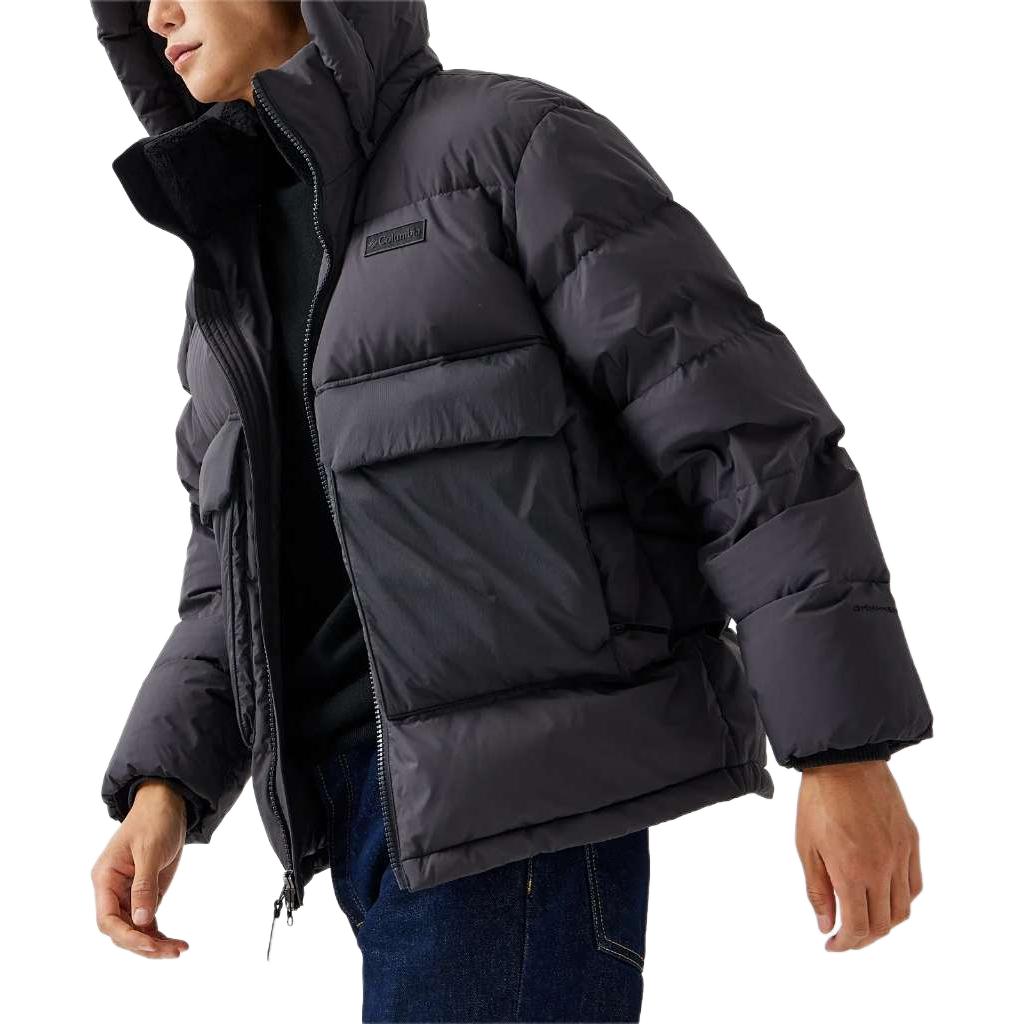 Columbia Down Jacket Men's Beige C54YM3488
