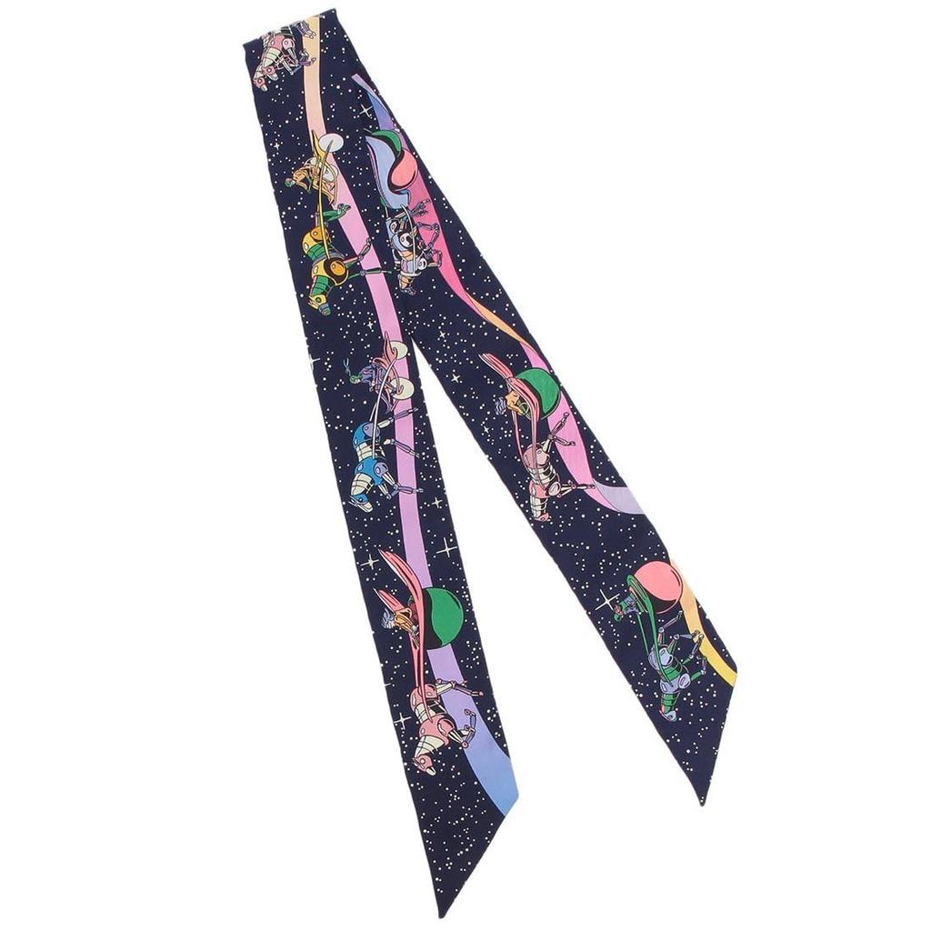 Scarf Bandana Twilly Multicolor Navy H063573 S 05 [Hermes] Women's [Item]