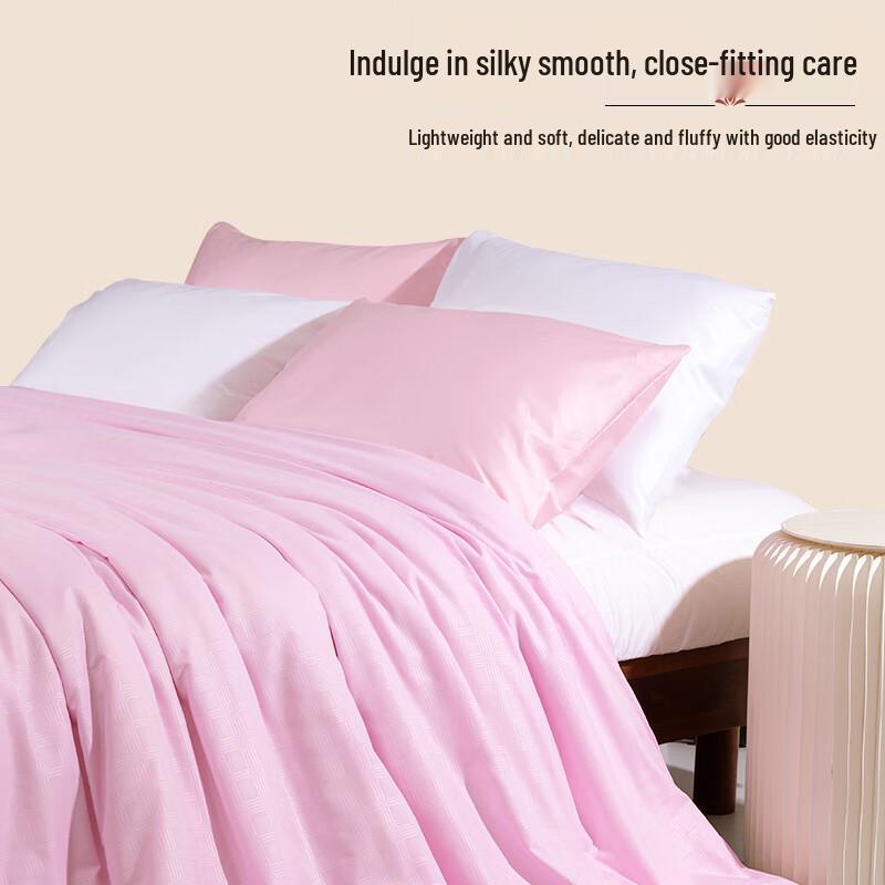 Kann Hua Niang Niang Rose Fußabdruck Maulbeerseidenbettdecke