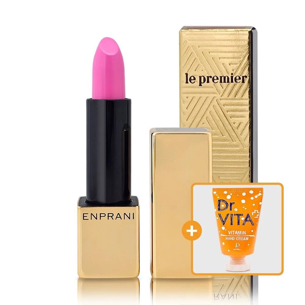 

ENPRANI Le Premium Lipstick PK18 Milky Pink (Light Pink) + Hand Cream