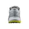 SALOMON Shock Absorbers Slip Resistant Abrasion Resistant Breathable Low Top Running Shoes Men's Gray Sneakers 414308