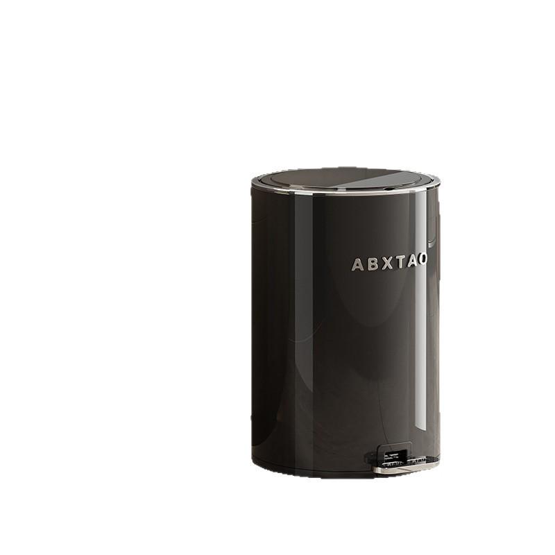 Luxury Foot-Operated Trash Can for Home - Thickened, Lidded, Waterproof for Bathroom & Kitchen