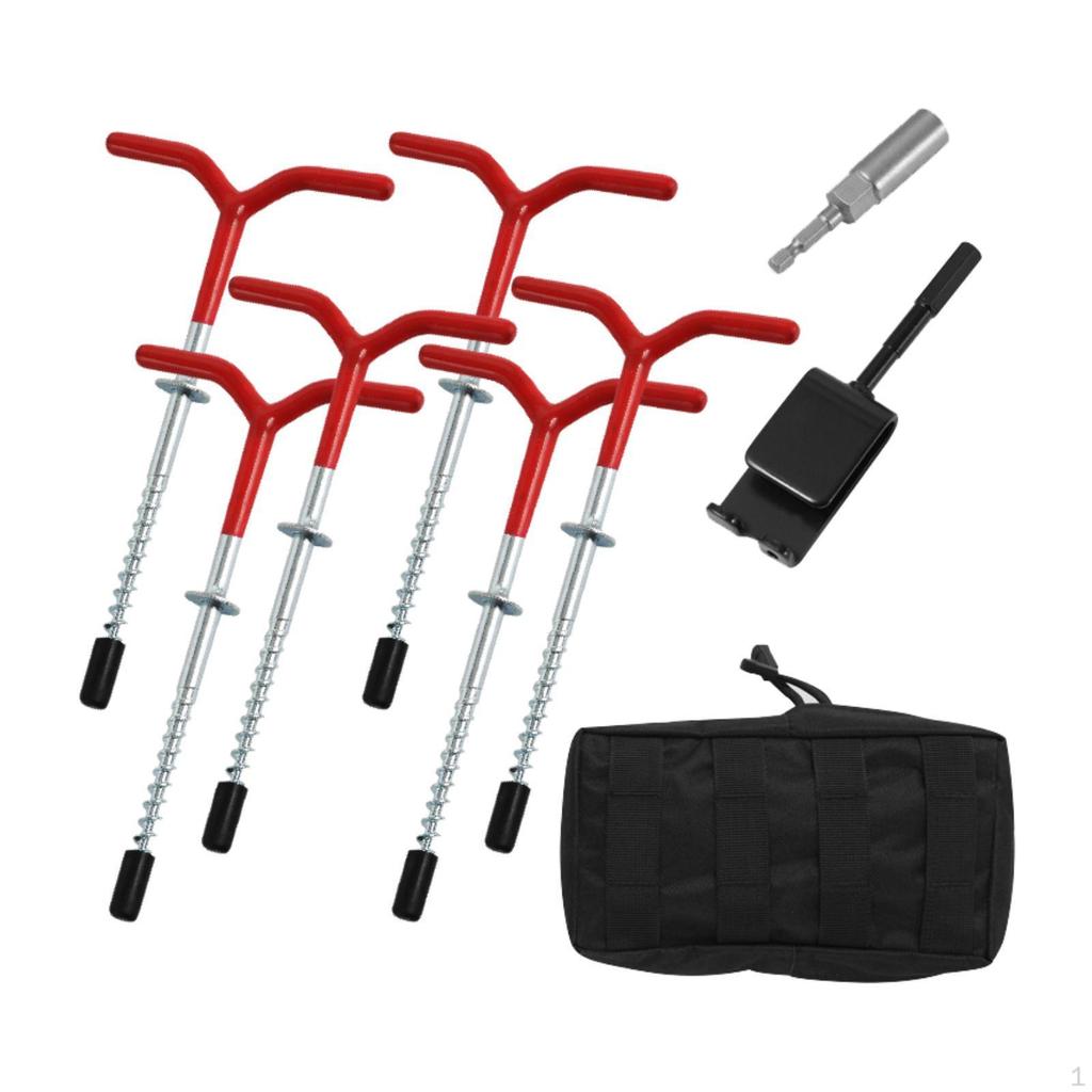 6 -pcs -eisanker -Bohr Adapter ICE Fishing Anchor