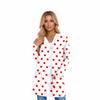 Cardigan da Donna a Maniche Lunghe Giacca Casual con Tasche Top