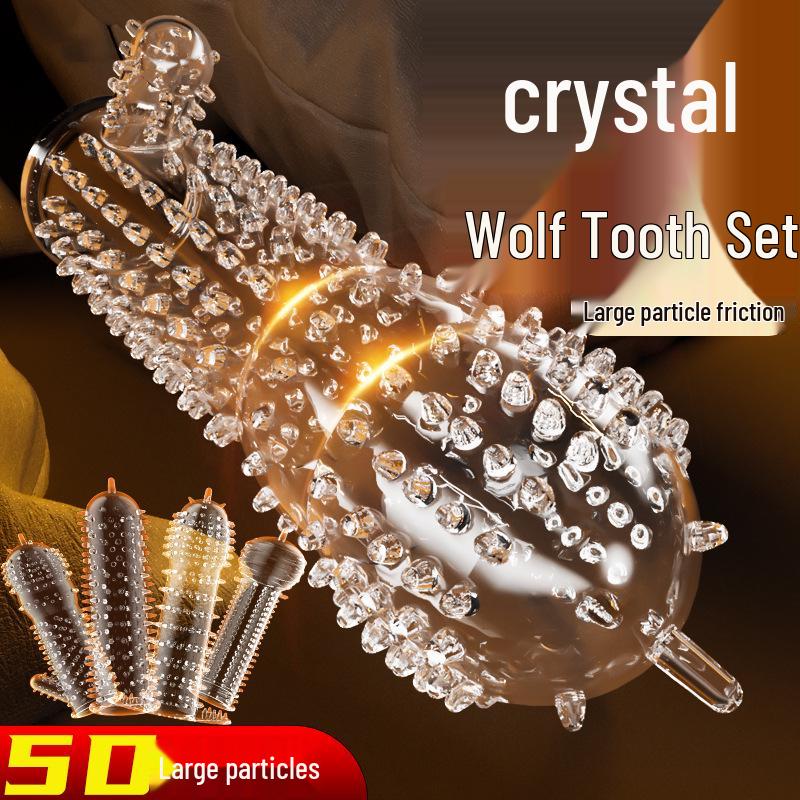Wolf Tooth Sleeve Clitoral Stimulating Long-lasting Couple's Pleasure Toy