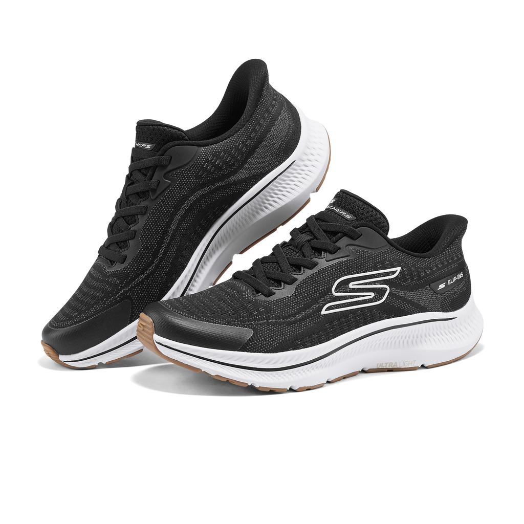 Skechers Zapatillas de Running Ligeras con Amortiguación de Soporte Transpirables para Hombre Zapatilla para Hombre Negro 220887-BLK